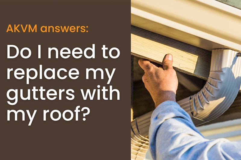 replace gutters